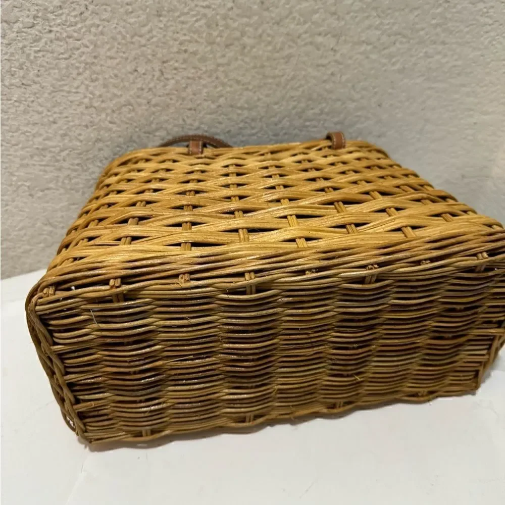 Kate Spade wicket Woven Basket